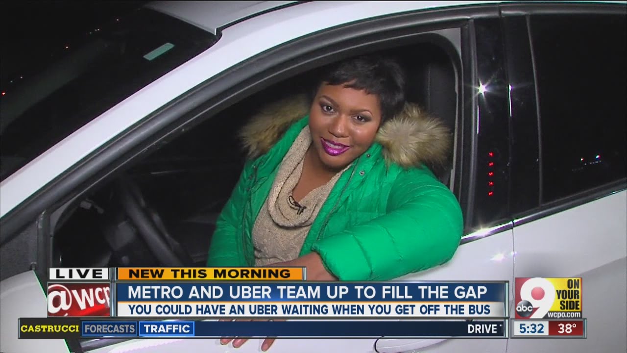 Uber teams up with Cincinnati Metro to fill 'first mile-last mile gap'