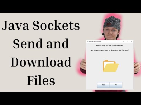 Java Socket Programming - Send and Download Files Between Client and Server