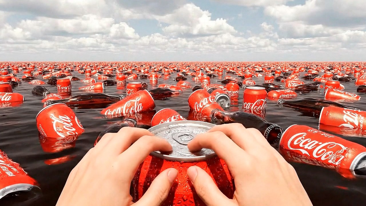 Would you dive into this sea?