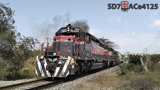 2 SD70ACe lideres en intermodal? 11 Trenes Ferromex a Toda potencia 14 000 Toneladas de Grano