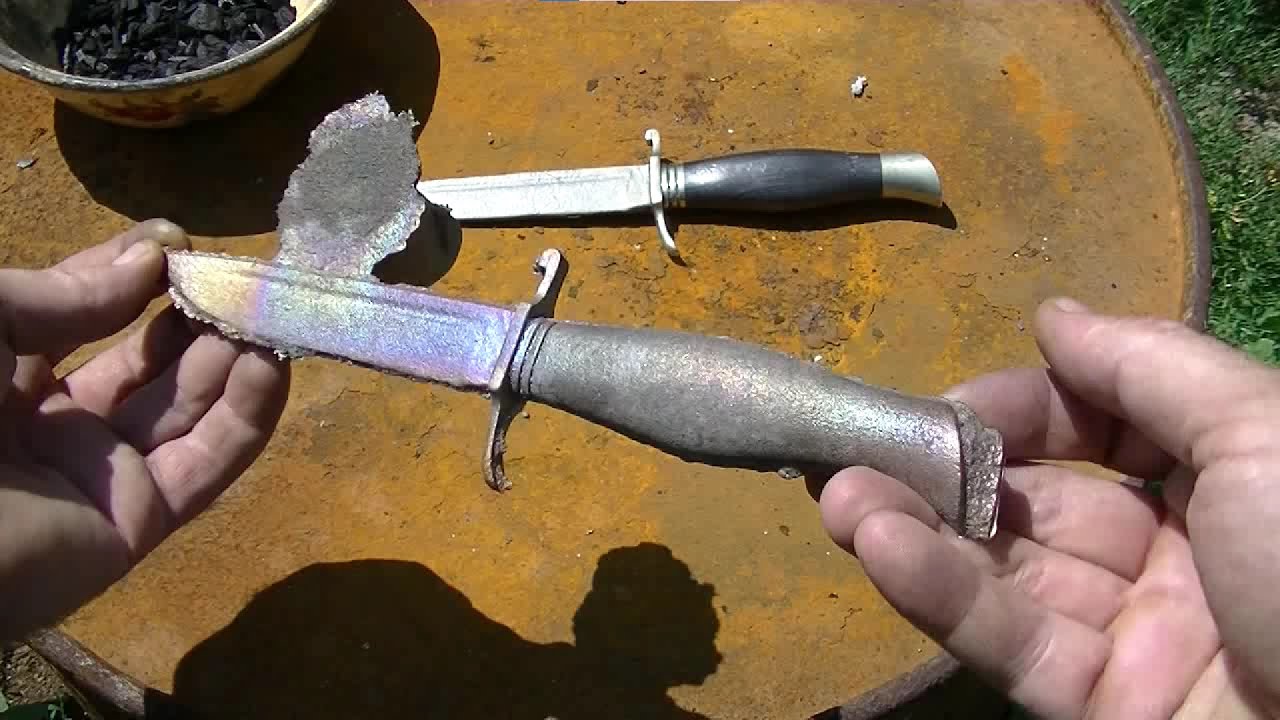 Я его сделал!!! Настоящий бронзовый нож. DIY bronze knife