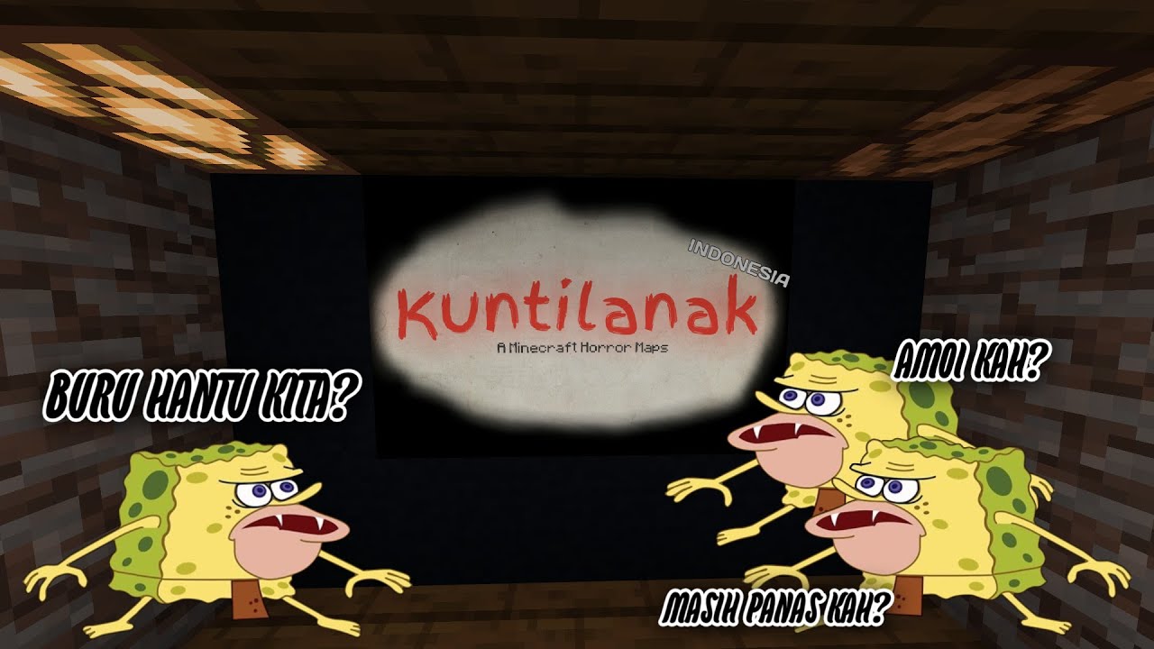 Trio Bertemu Kuntilanak? Minecraft Indo Horror Map