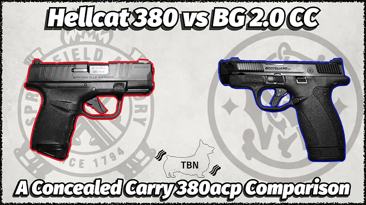 Springfield Hellcat 380 vs. S&W Bodyguard 2.0 Carry Comp - A Concealed Carry 380acp Comparison
