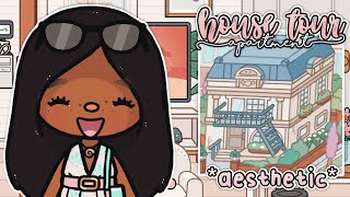 Apartment House Tour *AESTHETIC* (EP.3) 🏡 | *with voice* | Toca Life World Roleplay