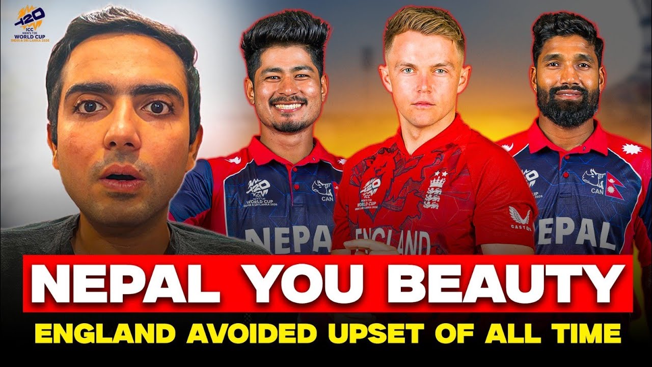 Nepal Could Not Score 10 In The Last Over | England Avoided the Greatest UPSET Of All Time