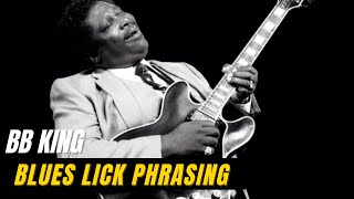 BB King Blues Lick Phrasing In G Lesson | Crossroad Blues Secrets Wealth