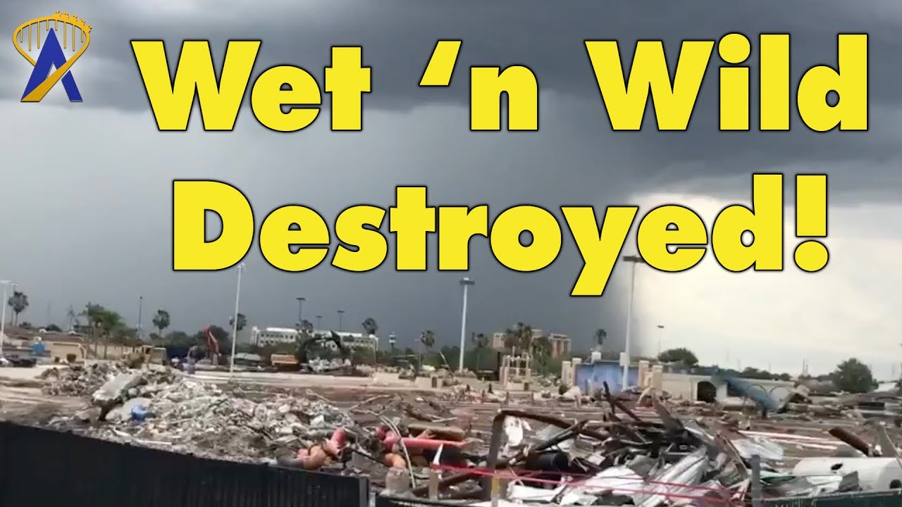 Wet 'n Wild Destroyed - Demolition of a Water Park 