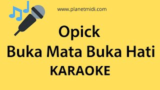 Opick - Buka Mata Buka Hati (Karaoke/Midi Download)