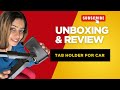 Car tab holder unboxing 🚙 | Amazon product review 