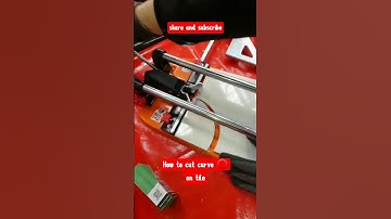 How to cut curve from a tiles #shorts #constructiontips #tiler