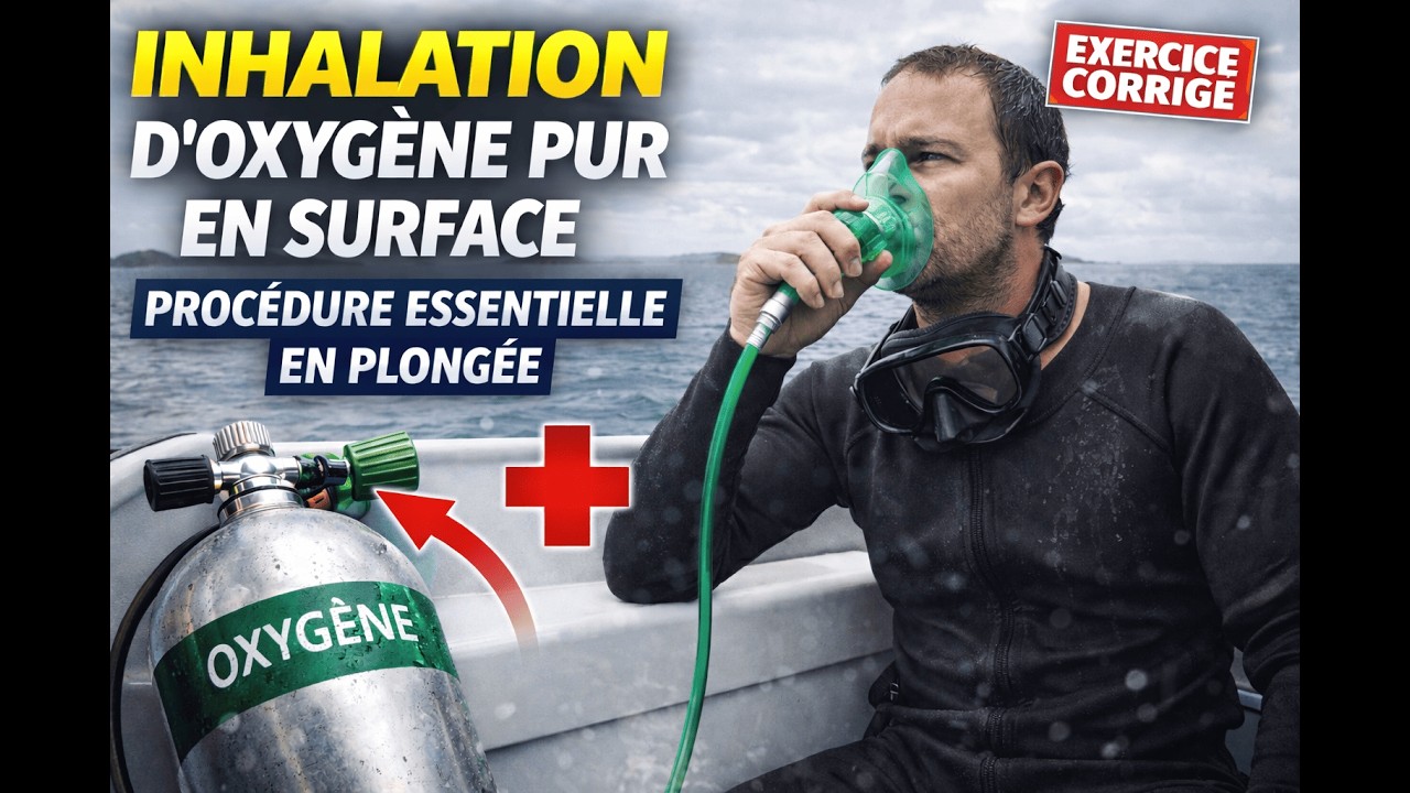 Inhalation d’Oxygène Pur en surface | Quelle procédure choisir en Plongée sous-marine ?