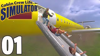 🔴 Cabin Crew Life Simulator | Hostes Simülatör!