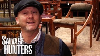 Drew Gets His Hands On A Luxury 1950s Liberty Café Chair | Salvage Hunters