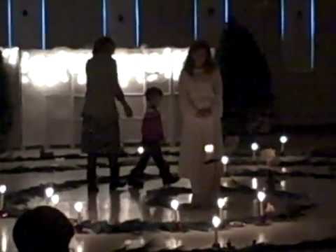 Walking the Spiral at Wintergarden - Cincinnati Waldorf School