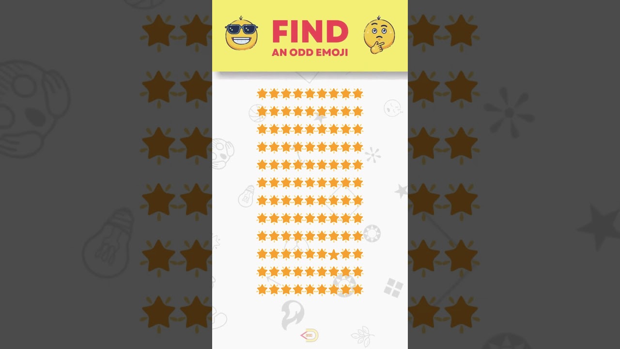 Catch Me 4016 Emoji challenge Kanz Brain Buffle odd emoji #catchme