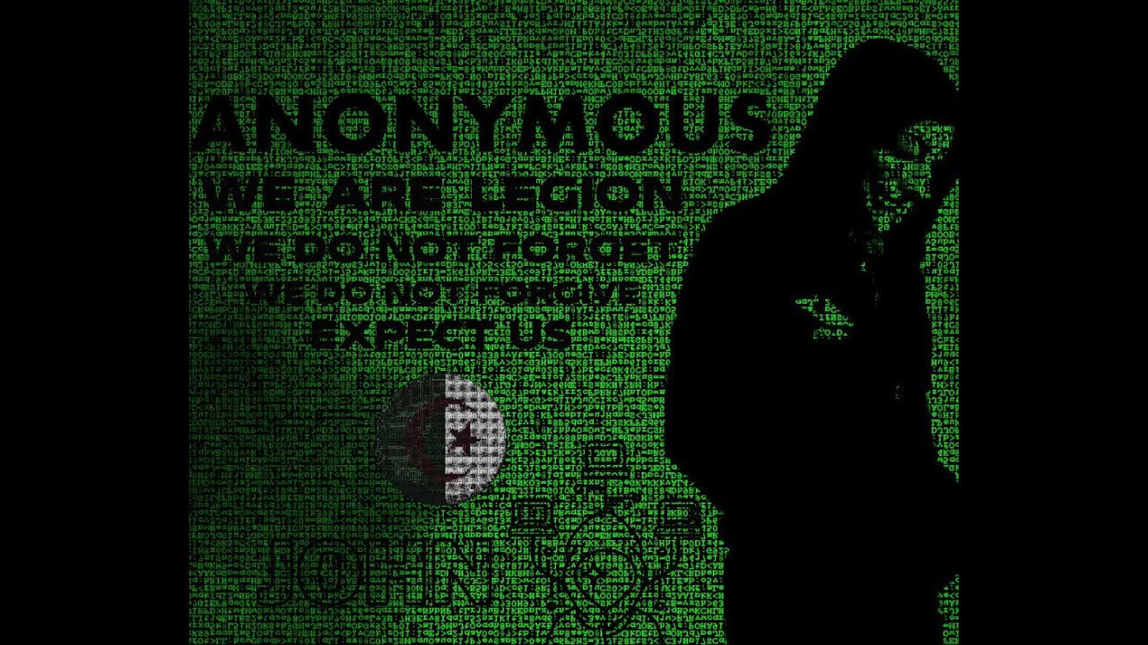 Message Of Algerian Anonymous To Russian Anonymous Сообщение от ...