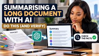 How to Summarise Long Documents With AI | ChatGPT for Work
