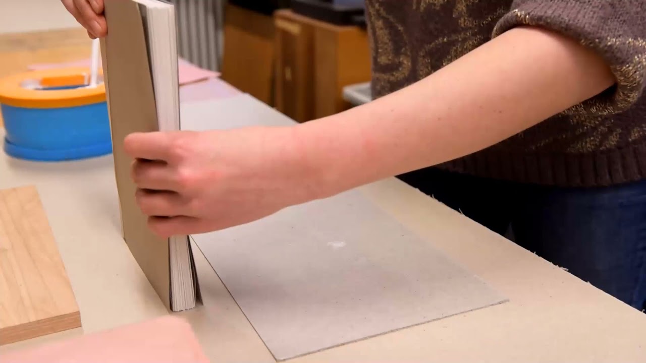 Buchbinderei   Buch binden