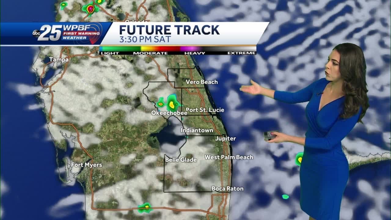 Isolated rain this weekend - YouTube