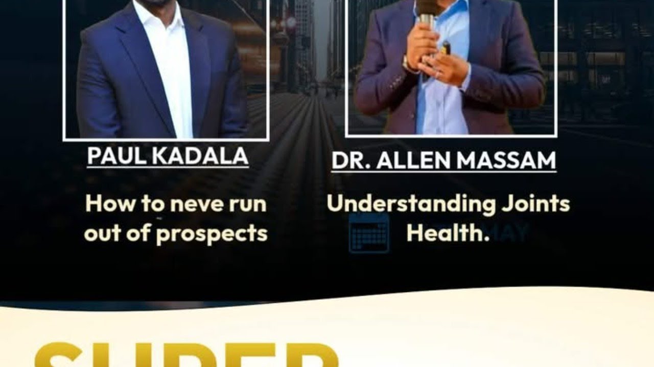 TANZANIA HEALTH AND BUSINESS BUILDING JOINTS HEALTH WITH DR ALLEN MASSAM(SWAHILI AND ENGLISH)