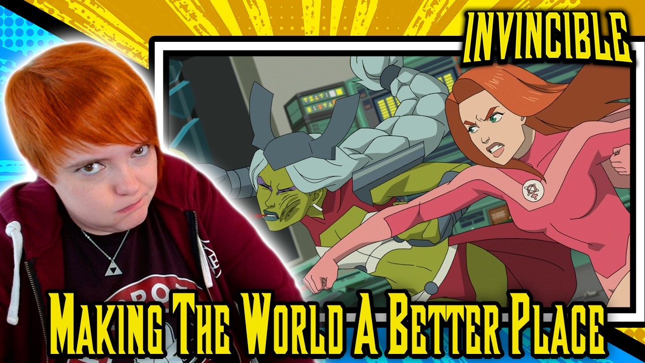 I'm Too Gay For This!! Invincible: s4 ep 1: Making the World a Better Place Reaction