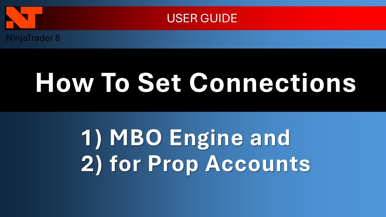 User Guide - How to Set Up Rithmic Connection for MBO Engine on NinjaTrader