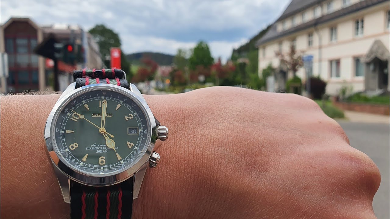 Watch Review ⌚ Seiko Alpinist SARB017 Exploring Field Watch - YouTube