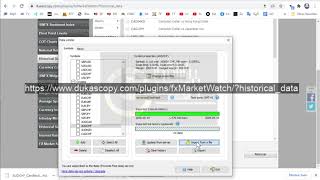 Descargando histórico gratis de pares cruzados desde Dukascopy