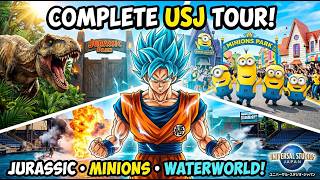 USJ Osaka | Jurassic Park | Minions Park | Water World Theme Park | Complete Vlog Tour | Vishal