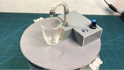 Tự chế máy rót rượu tự động với ống nhựa PVC (chi tiết)