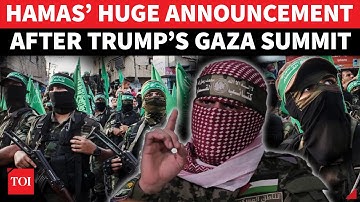 SHOCKING Hamas Announcement Minutes After Trump’s ‘War Is Over’ Gaza Summit | Watch