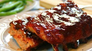 Delicious Oven Baked Pork Ribs - Fall off the BONE