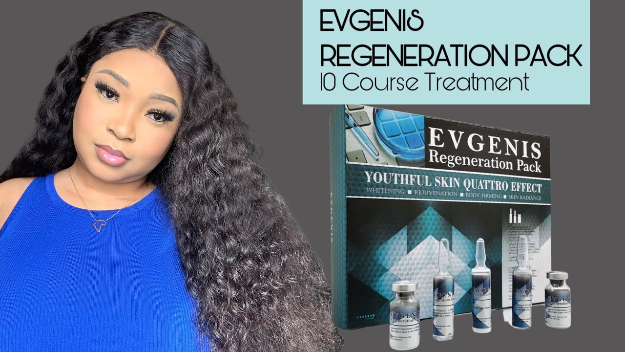 Revue : Evgenis Régénération Pack / injection reparatrice , remise en forme, éclaircissante