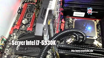 SQL Server Intel Core i7-5930K @ Rampage V Extreme (DM OBEZBEĐENJE / DM Security Ltd.)