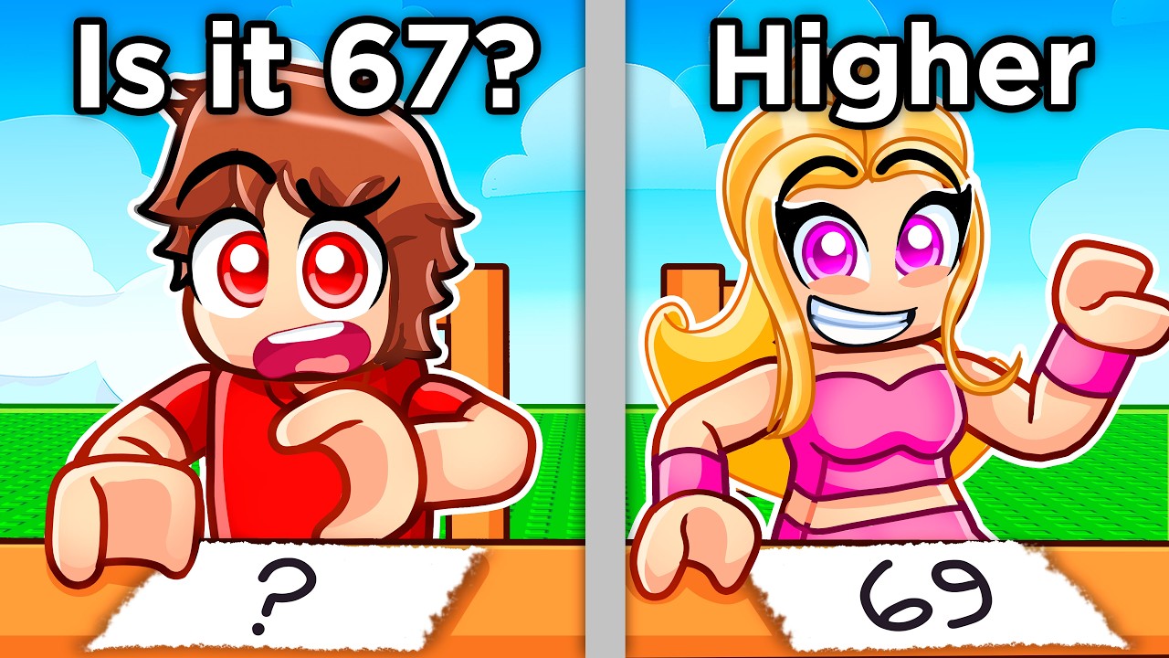 ROBLOX GUESS THE NUMBER...