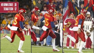 “The Run” Seneca Wallace’s Iconic 12 Yard Touchdown Run 2002 Iowa State vs Texas Tech (4K)