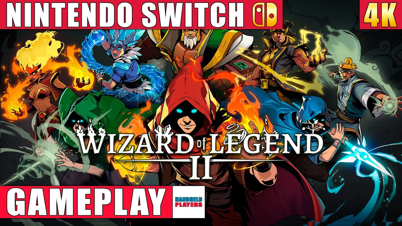Wizard of Legend 2 Nintendo Switch 1 Gameplay in 4K - YouTube