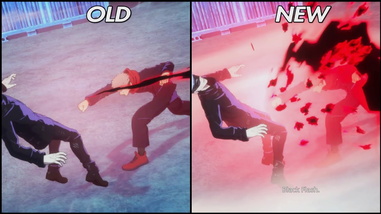 Old Vs New Yuji Vs Gojo [Jujutsu kaisen cursed clash]