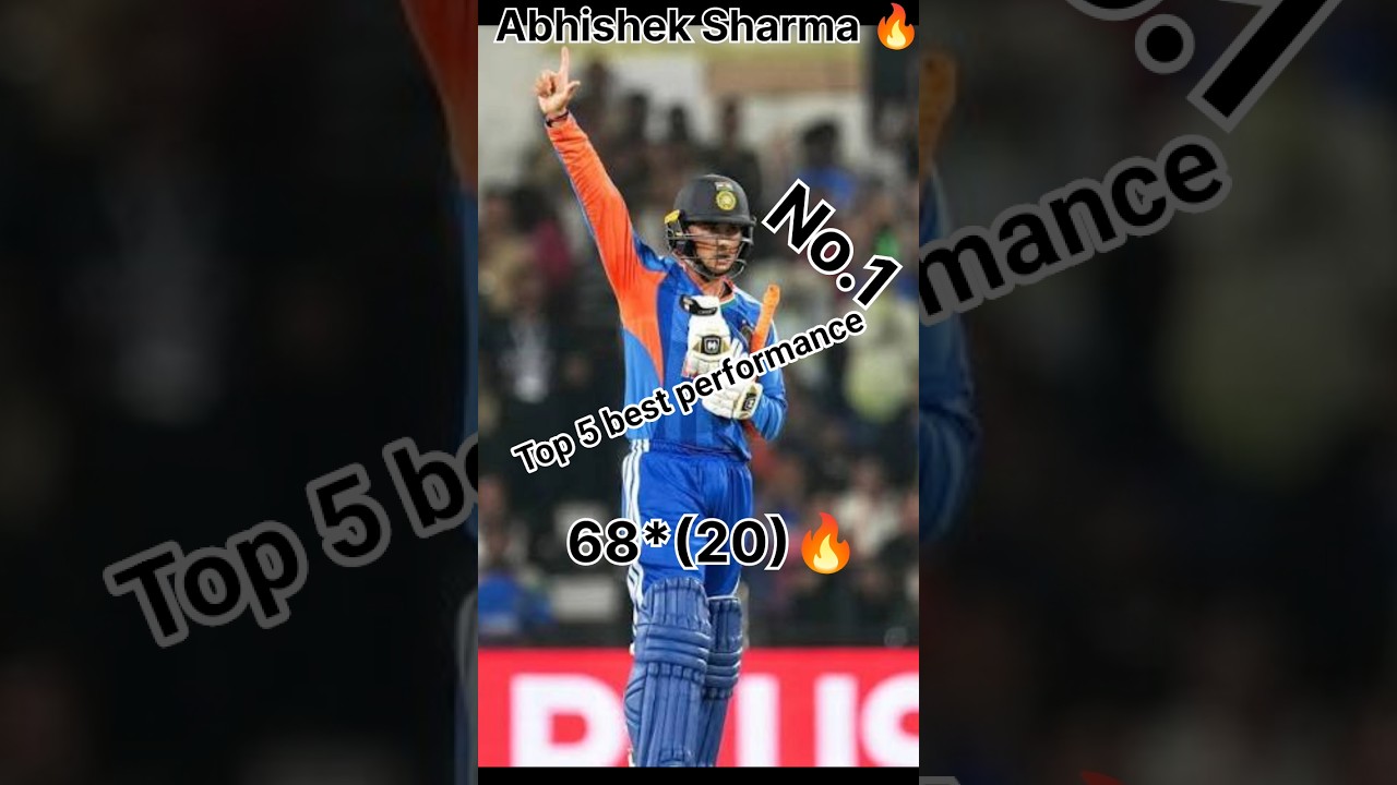Top 5 best indian Players performance 🔥 