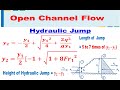 Hydraulic Jump - Derivation | Open Channel Flow | Hydraulics and Fluid Mechanics