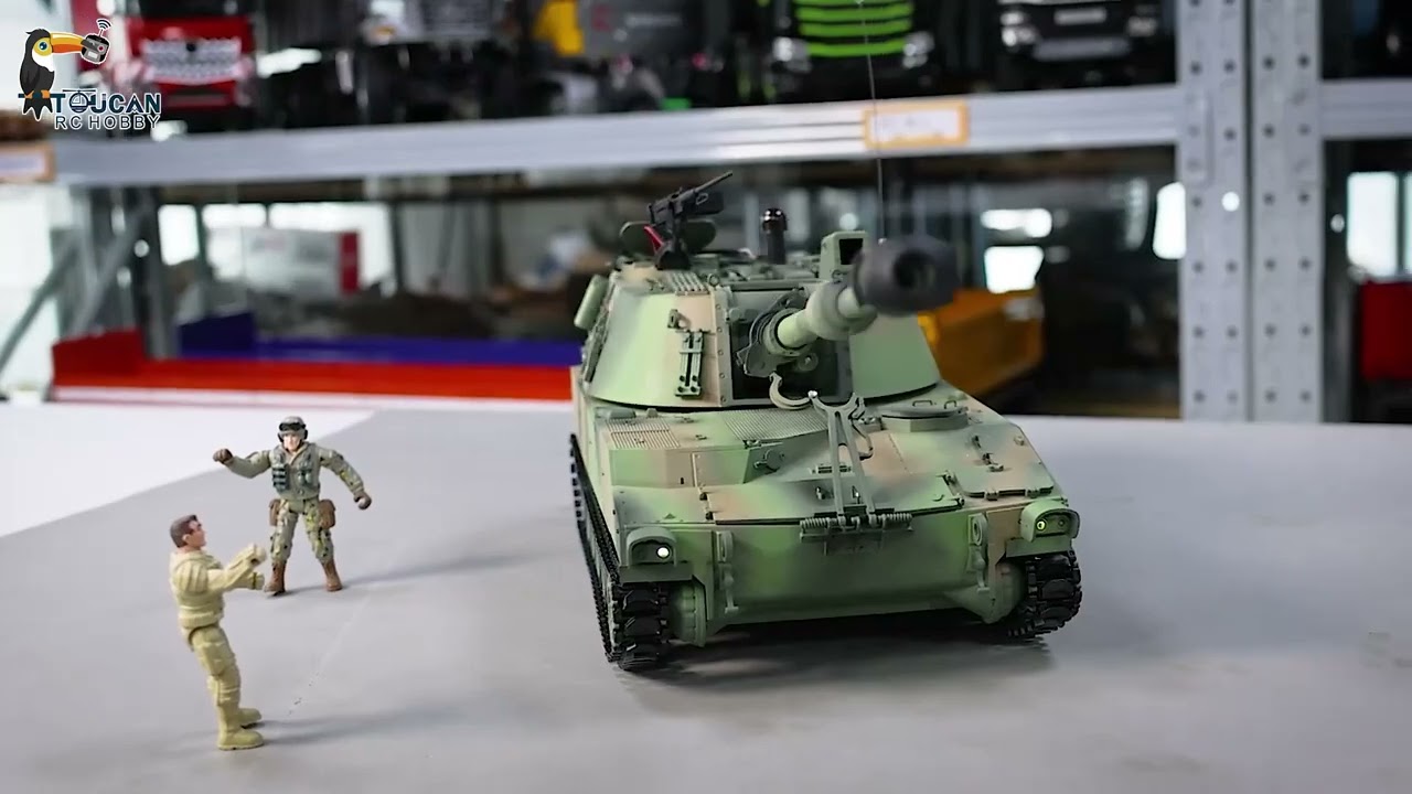 Tongde M109A2 RC Tank RTR – Self-Propelled Howitzer Model