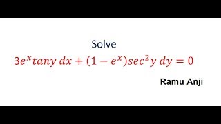 Differential Equations with Variable Separable -3