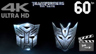 Transformers The Game (2007) - Intro (Remastered Cutscenes) 4K 60FPS