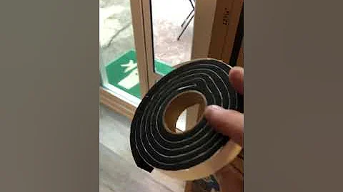 Pet safe sliding glass pet door install