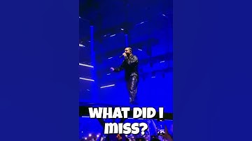 Thumbnail of Drake Performs “What Did I Miss?” Live in Amsterdam 🇳🇱 🎵 #drake