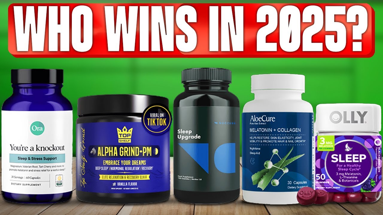 TOP 5 Best Sleep Aids 2025 - YouTube