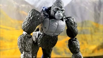 Beast War 【Transformers Stop Motion Animation】