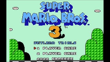 Wetland Trials - Full Playthrough (SMB3 hack)