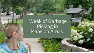 Rich Neighborhood Garbage Picking *the cocktail table edition*