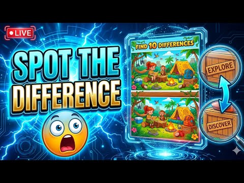 Only 1 % Genius Can Solve, Can You Spot 10 Difference in This Picture #Shorts #liveshorts